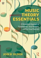 Music Theory Essentials: A Streamlined Approach to Fundamentals, Tonal Harmony, and Post-Tonal Materials цена и информация | Книги об искусстве | kaup24.ee