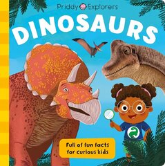 Priddy Explorers Dinosaurs цена и информация | Книги для малышей | kaup24.ee