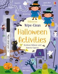 Wipe-Clean Halloween Activities hind ja info | Väikelaste raamatud | kaup24.ee