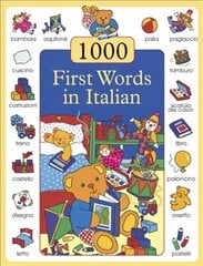 1000 First Words in Italian hind ja info | Väikelaste raamatud | kaup24.ee