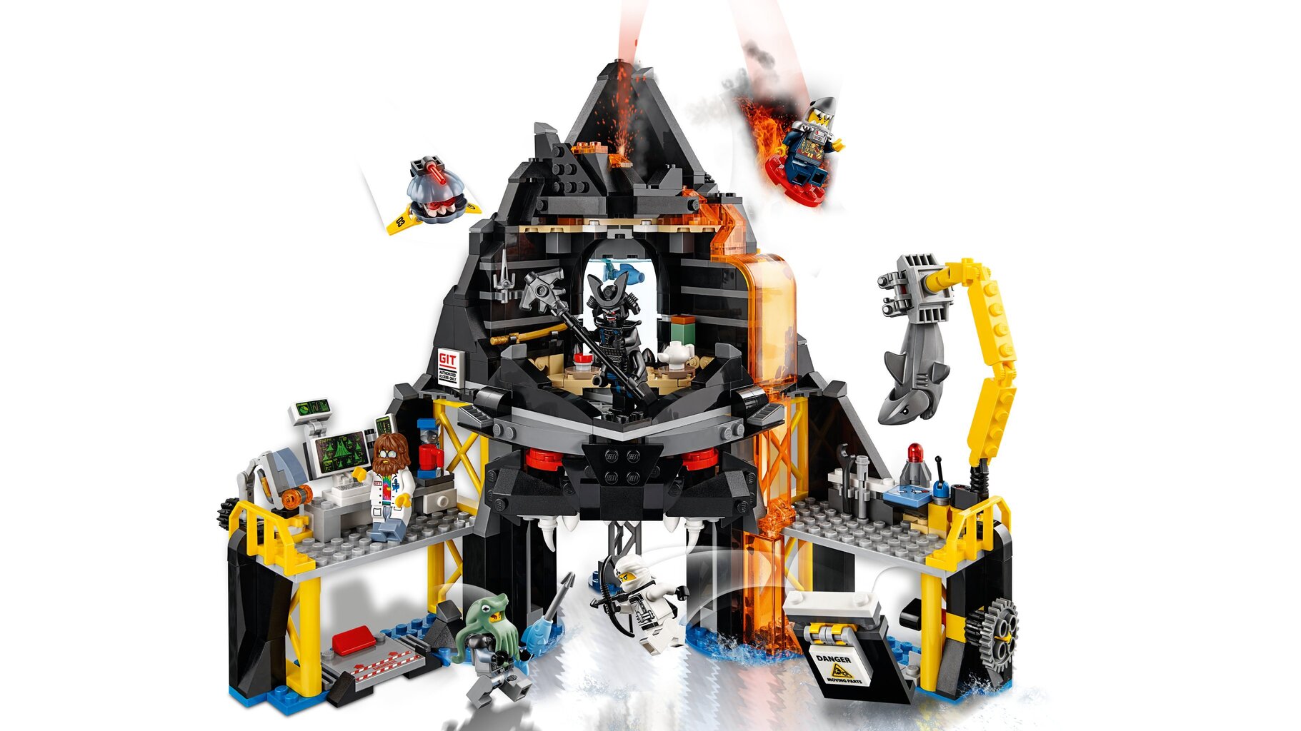 70631 LEGO® NINJAGO Garmadoni vulkaan märatseb hind ja info | Klotsid ja konstruktorid | kaup24.ee