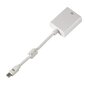 Adapter Hama Mini DisplayPort VGA, valge hind ja info | Kaablid ja juhtmed | kaup24.ee