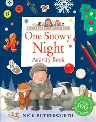 One Snowy Night Activity Book hind ja info | Väikelaste raamatud | kaup24.ee