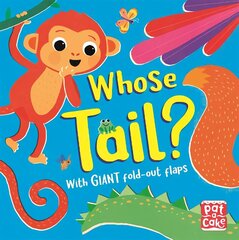 Fold-Out Friends: Whose Tail? hind ja info | Väikelaste raamatud | kaup24.ee
