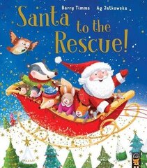 Santa to the Rescue! UK ed. цена и информация | Книги для малышей | kaup24.ee