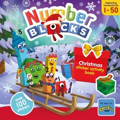 Numberblocks Christmas Sticker Fun hind ja info | Väikelaste raamatud | kaup24.ee