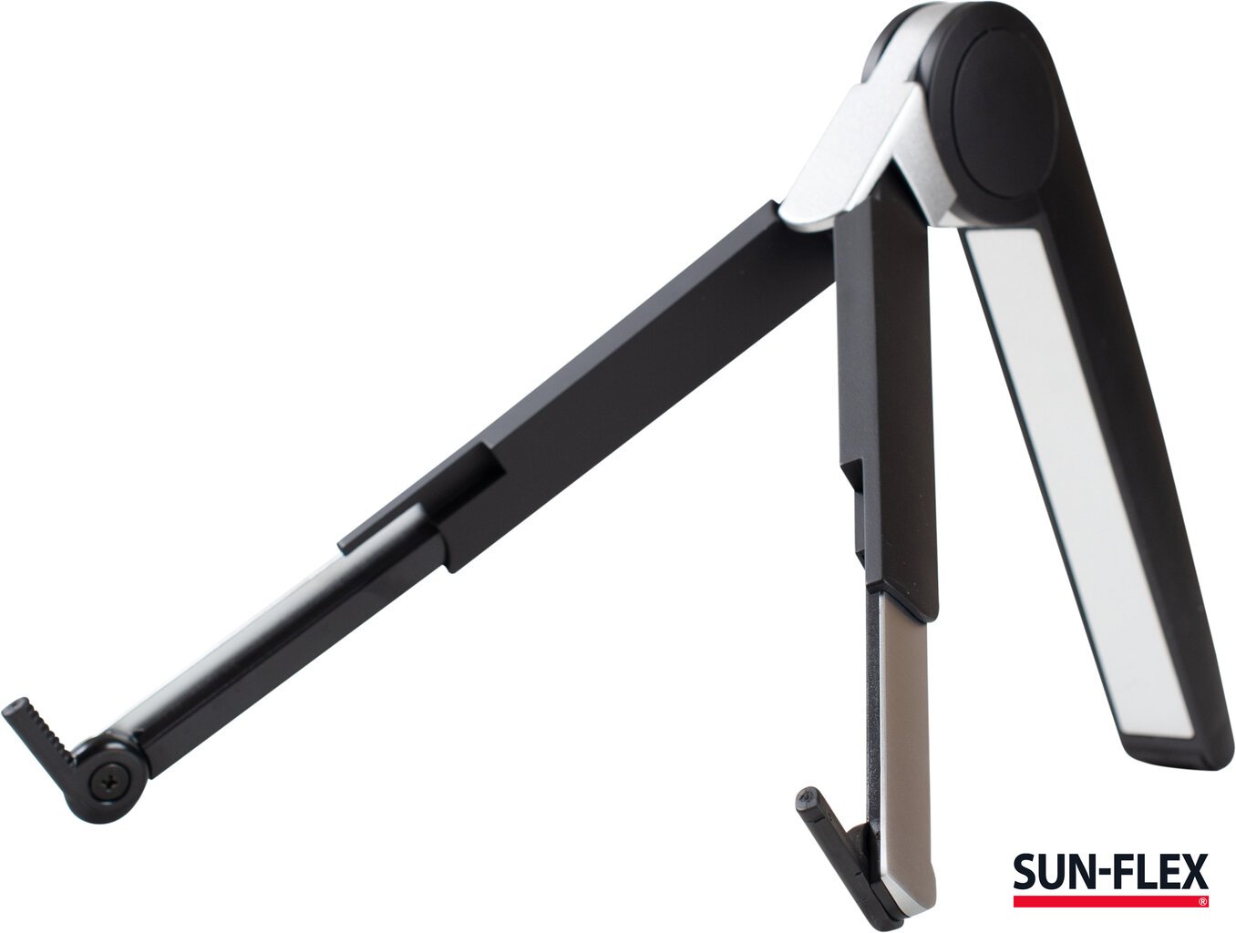 Sülearvuti alus Sun-Flex®Gravity Stand, metall, must/hõbedane värv hind ja info | Monitori hoidjad | kaup24.ee