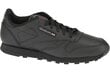 Spordijalatsid Reebok Classic Leather 50149, must цена и информация | Laste spordijalatsid | kaup24.ee