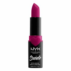 Губная помада NYX Suede clinger (3,5 г) цена и информация | Помады, бальзамы, блеск для губ | kaup24.ee