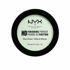 Kompaktpuudrid NYX HD Finishing Powder mint green Põsepuna (8 g) hind ja info | Jumestuskreemid, puudrid | kaup24.ee