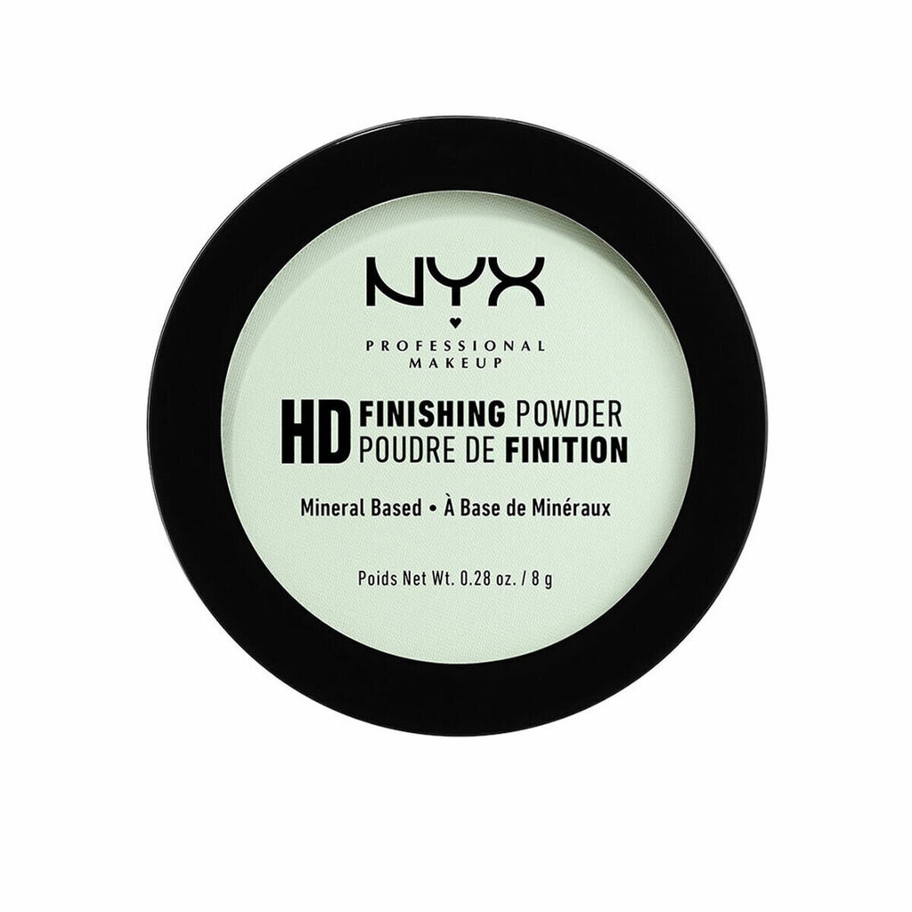 Kompaktpuudrid NYX HD Finishing Powder mint green Põsepuna (8 g) цена и информация | Jumestuskreemid, puudrid | kaup24.ee