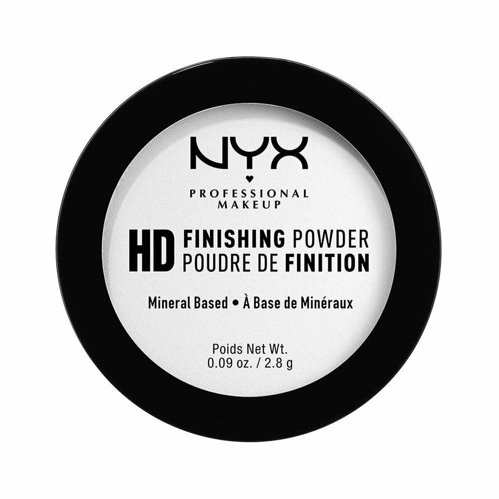 Kompaktpuudrid NYX HD Finishing Powder translucent Põsepuna (2,8 g) цена и информация | Jumestuskreemid, puudrid | kaup24.ee