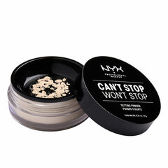 Пудра для фиксации макияжа NYX Can't Stop Won't Stop Light (6 г) цена и информация | Пудры, базы под макияж | kaup24.ee