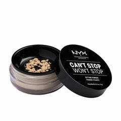 Jumestust Kinnitavad Puudrid NYX Can't Stop Won't Stop Light-medium (6 g) цена и информация | Пудры, базы под макияж | kaup24.ee