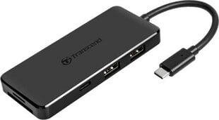 Transcend TS-HUB5C цена и информация | Адаптеры и USB-hub | kaup24.ee