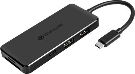 Transcend TS-HUB5C hind ja info | USB jagajad, adapterid | kaup24.ee