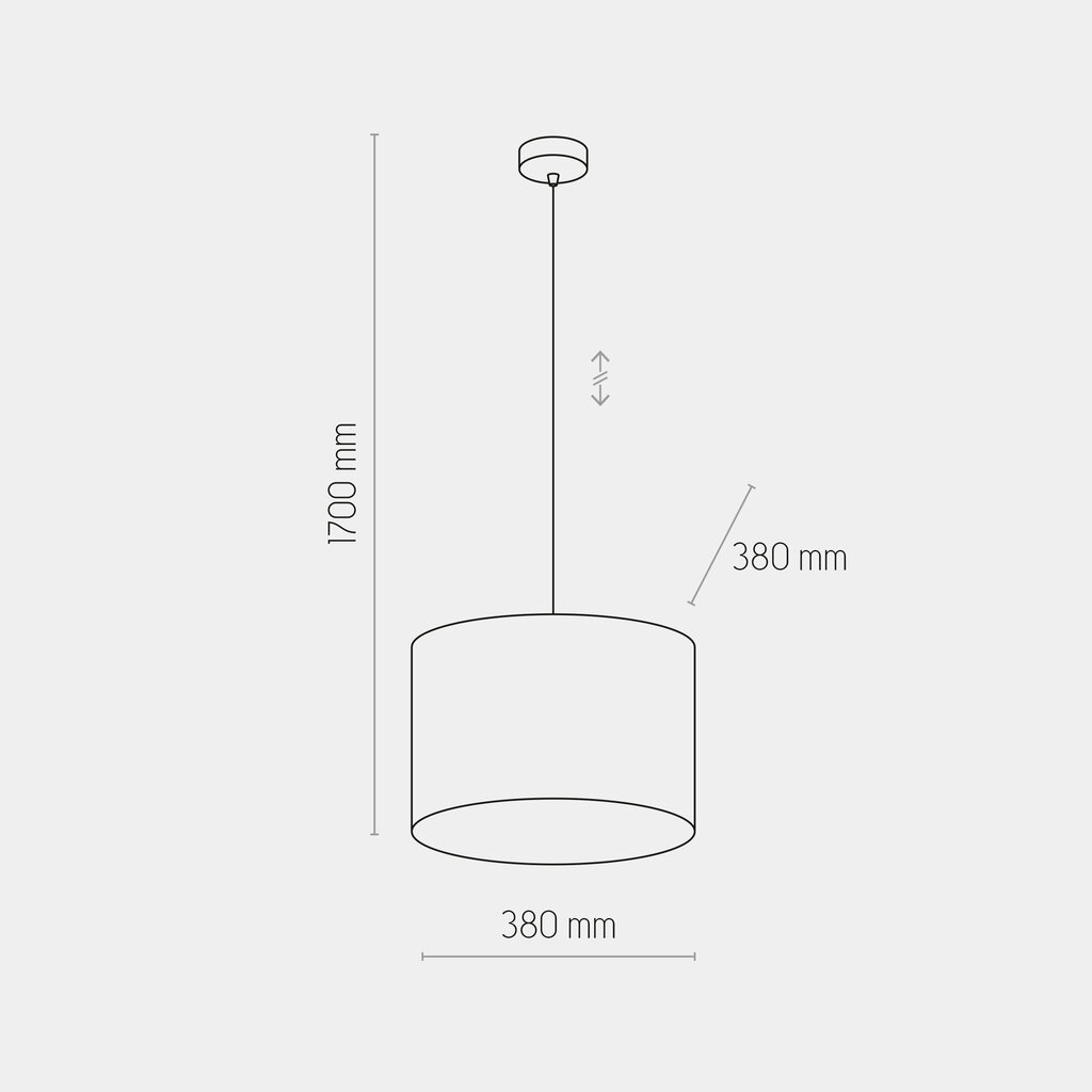 Rippvalgusti TK Lighting Tercino 380 6169 hind ja info | Rippvalgustid | kaup24.ee