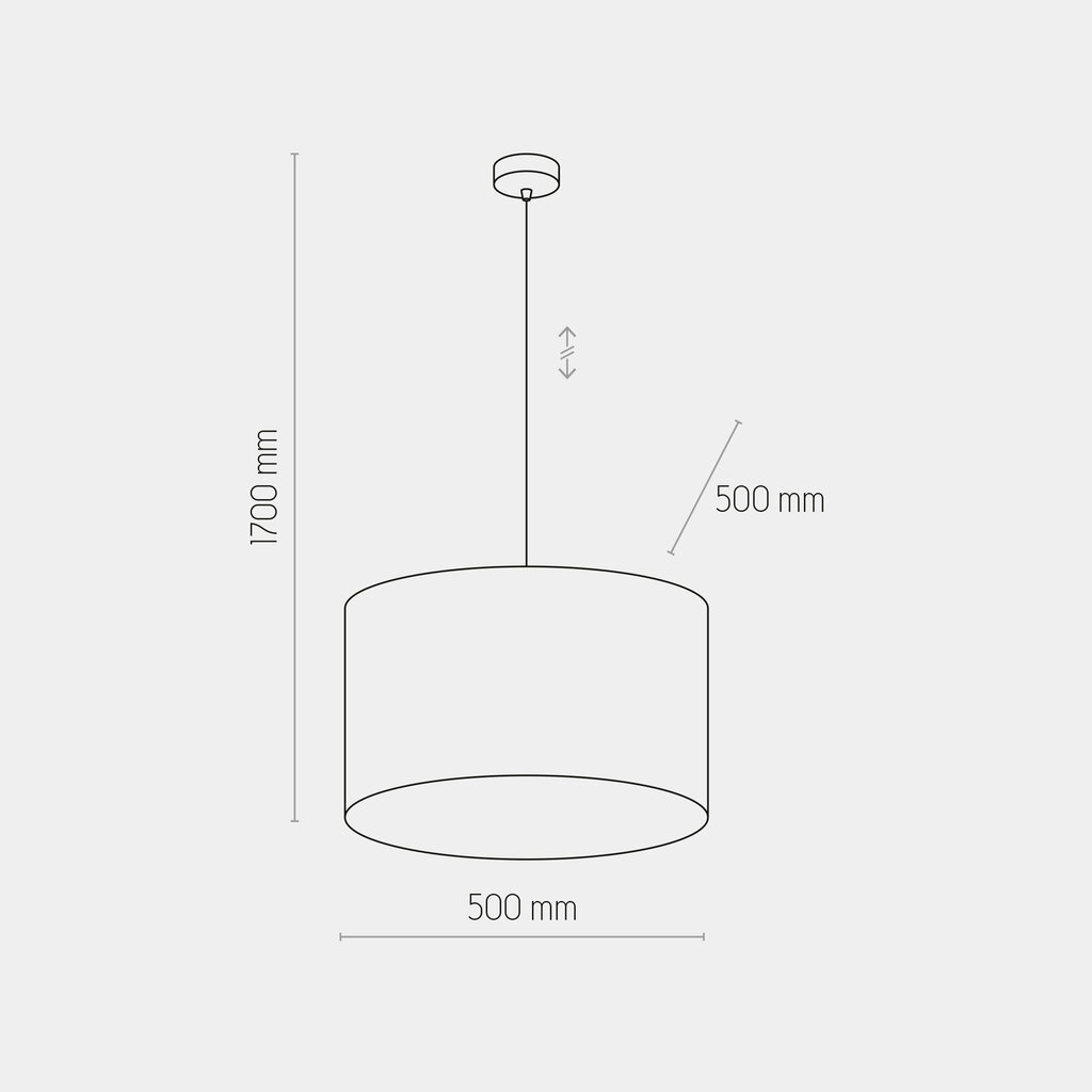 Rippvalgusti TK Lighting Tercino 500 6170 цена и информация | Rippvalgustid | kaup24.ee