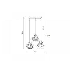 Rippvalgusti TK Lighting Diamond 6203 hind ja info | Rippvalgustid | kaup24.ee