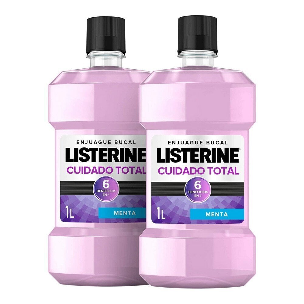 Suuvesi Listerine Total Care 6 ühes (2 x 1000 ml) цена и информация | Suuhügieen | kaup24.ee