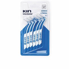 Hambahari Interdental Kin Koonusjas 6 Ühikut 1,3 mm hind ja info | Suuhügieen | kaup24.ee