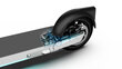 Elektriline tõukeratas, E-Roller OKAI Neon LED, 25 km / h, valge hind ja info | Elektritõukerattad | kaup24.ee