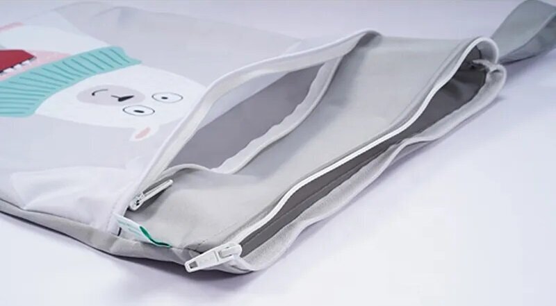 Veekindel kott Baby Planet 2 lukuga taskuga, 30 x 40 cm hind ja info | Hügieenitarbed | kaup24.ee