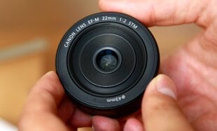 Objektiiv Canon EF-M 22mm f/2.0 STM, Must hind ja info | Objektiivid | kaup24.ee
