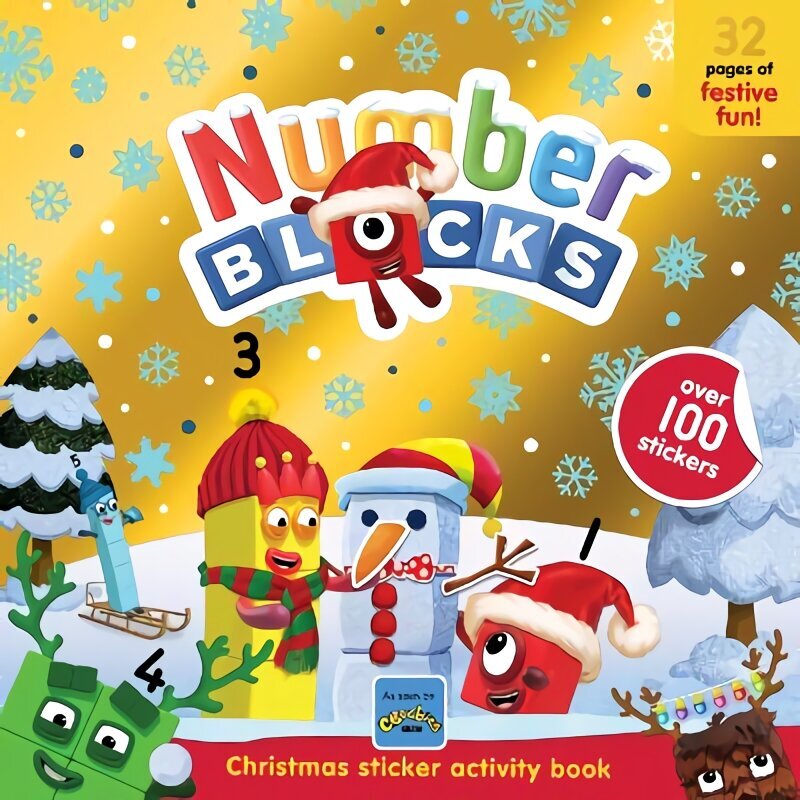 Numberblocks Christmas Sticker Activity Book hind ja info | Väikelaste raamatud | kaup24.ee