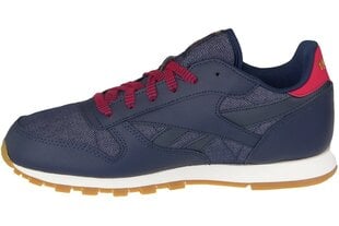 Naiste spordijalatsid Reebok Classic Leather DG AR2042, lilla/sinine hind ja info | Naiste spordi- ja vabaajajalatsid | kaup24.ee