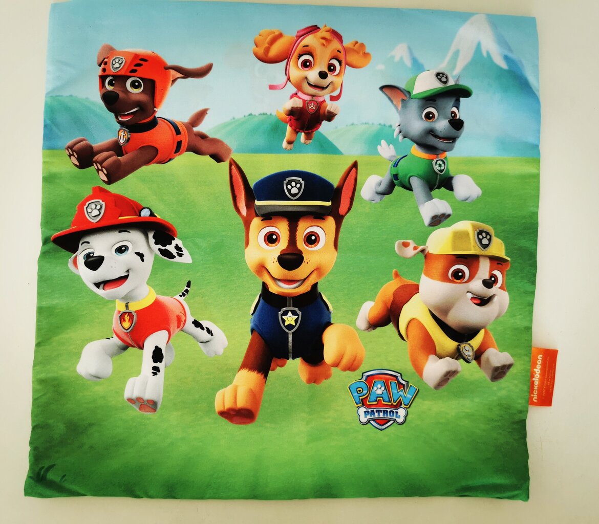 Padjapüür Paw Patrol цена и информация | Dekoratiivpadjad ja padjakatted | kaup24.ee