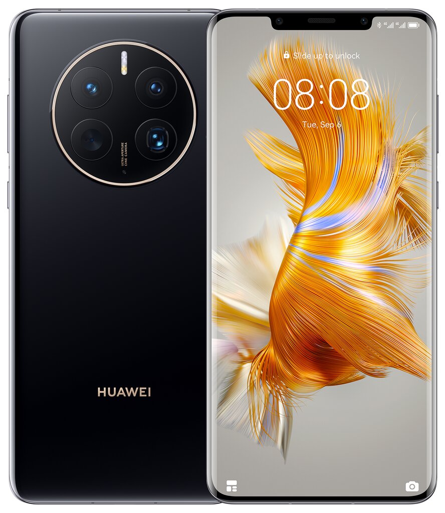 Huawei Mate 50 Pro 8/256GB Dual SIM 51097FTV Black Glass hind ja info | Telefonid | kaup24.ee