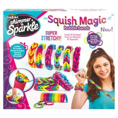 Käevõru käsitöökomplekt Shimmer n' Sparkle "Squish Magic", 6+ цена и информация | Игрушки для девочек | kaup24.ee