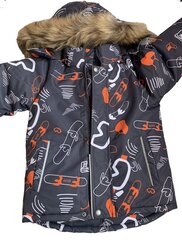 Laste talvekomplekt (jope + püksid) poisile Lassye H35-016, Grey цена и информация | Зимняя одежда для детей | kaup24.ee