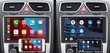 Autoraadio, Navigatsiooni multimeediajaam, GPS, WI-FI, Android 12 ekraan 7" Tagakaamera 8 LED-iga цена и информация | Parkimisabi süsteemid | kaup24.ee