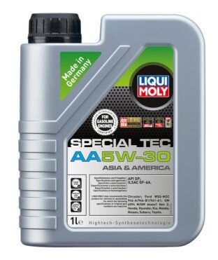 Mootoriõli Liqui Moly Special Tec AA 5W-30, 4 l цена и информация | Mootoriõlid | kaup24.ee