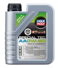 Масло моторное Liqui Moly Special Tec AA 0W-20, 4л цена и информация | Моторные масла | kaup24.ee