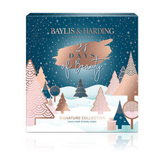 Advendikalender Baylis & Harding Jojoba, Vanilla & Almond Oil hind ja info | Dušigeelid, õlid | kaup24.ee