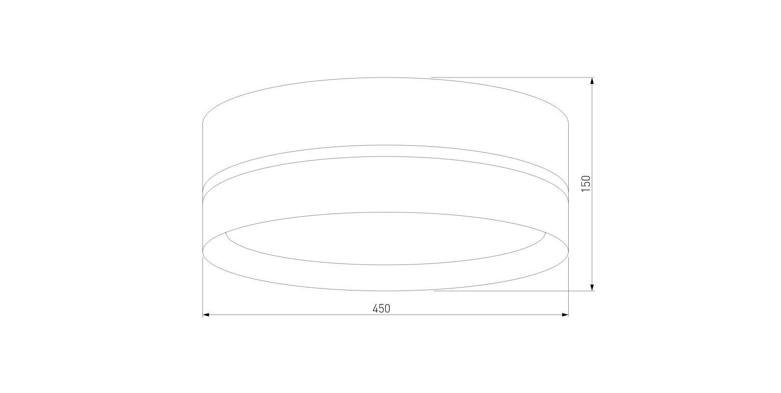 Laevalgusti TK Lighting Paglia 450 6536 hind ja info | Laelambid | kaup24.ee