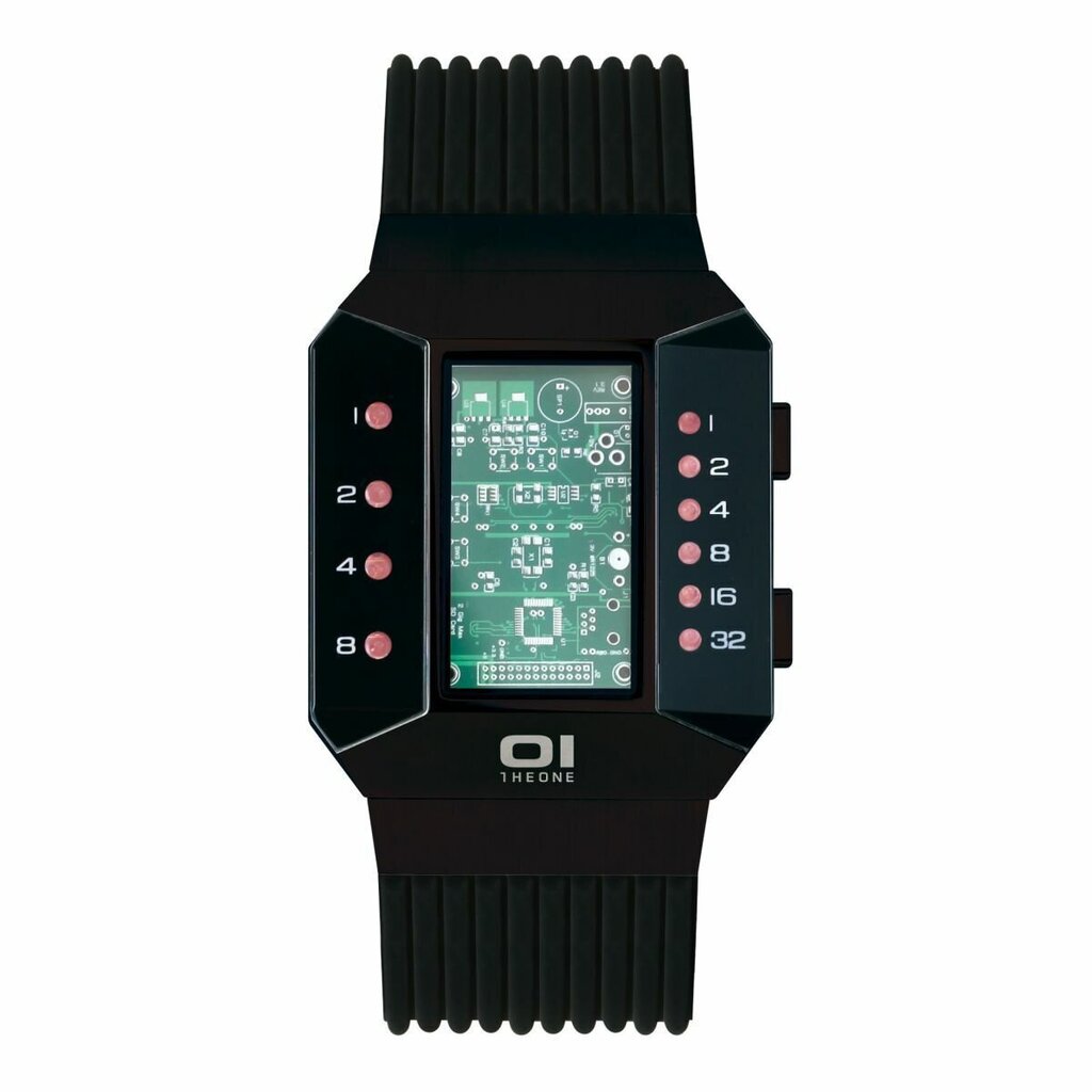 Meeste käekell 01TheOne SC202R5 Binary WatchSplit Screen hind ja info | Meeste käekellad | kaup24.ee