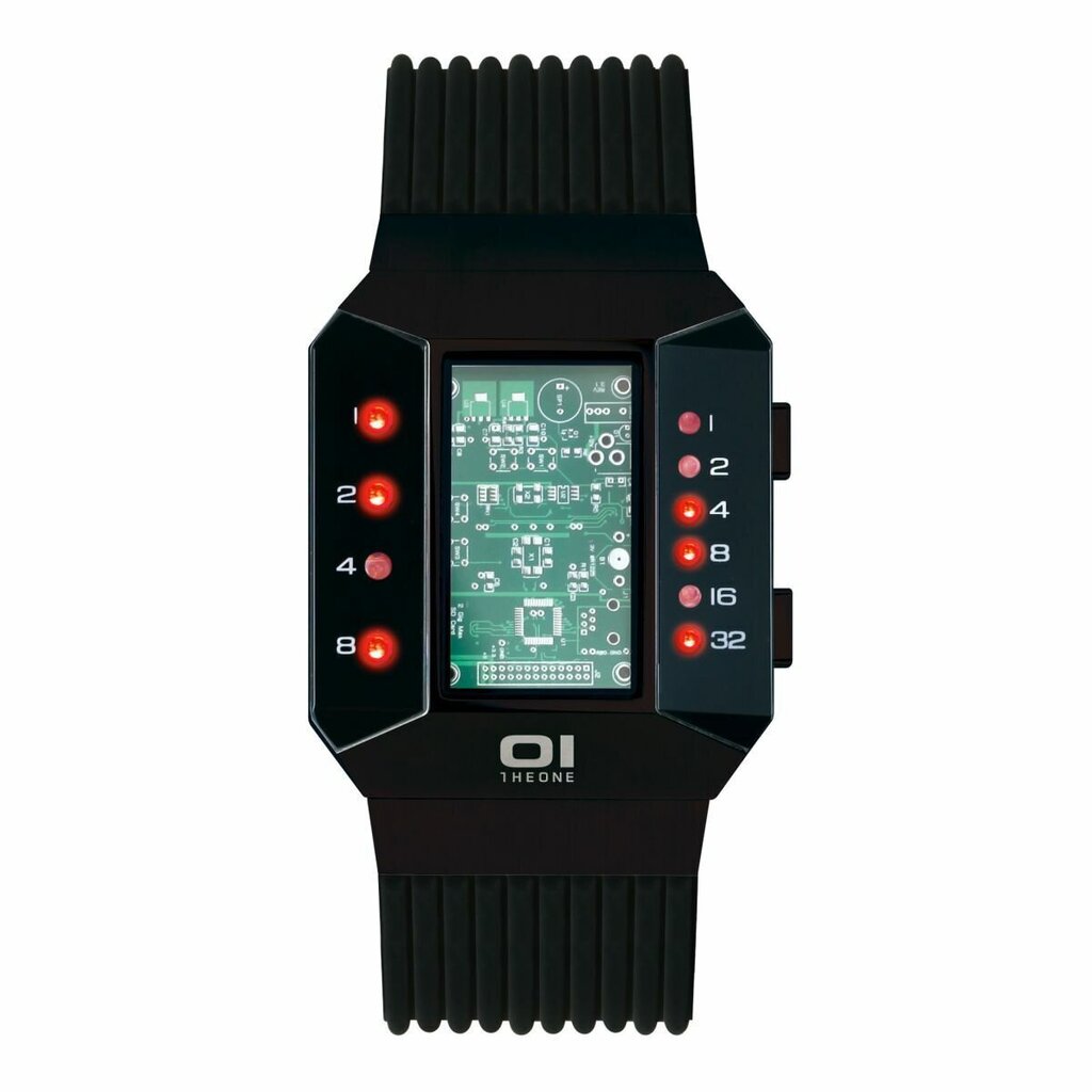 Meeste käekell 01TheOne SC202R5 Binary WatchSplit Screen цена и информация | Meeste käekellad | kaup24.ee