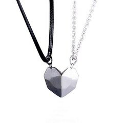 Ожерелье из двух частей в форме сердца с магнитной застежкой цена и информация | Женские браслеты | kaup24.ee