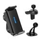 BlitzWolf BW-CF2 2w1 car holder with intelligent sensor (black) цена и информация | Mobiiltelefonide hoidjad | kaup24.ee