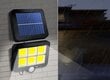 Päikesepatarei, liikumisanduri ja kaugjuhtimispuldiga LED-välisvalgusti цена и информация | Aia- ja õuevalgustid | kaup24.ee