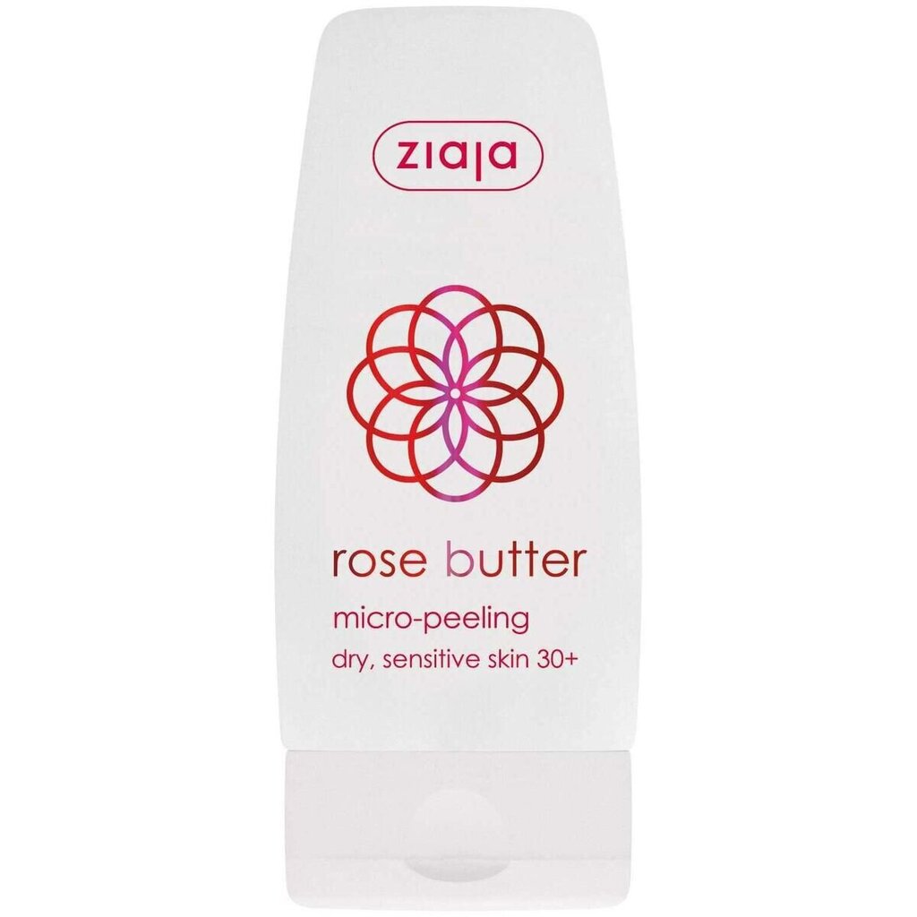 Näokoorija Ziaja Rose Butter (60 ml) hind ja info | Näopuhastusvahendid | kaup24.ee