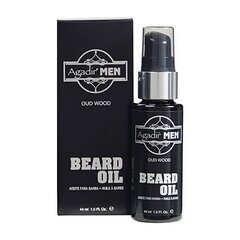 Habemeõli Agadir Oud Wood Beard Oil (44 ml) hind ja info | Raseerimisvahendid | kaup24.ee