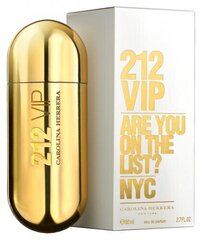 Женская парфюмерия 212 Vip Carolina Herrera EDP: Емкость - 80 ml цена и информация | Женские духи | kaup24.ee