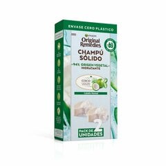 Твердый шампунь Garnier Original Remedies, кокос, увлажняющий, 2 штуки, 60 г цена и информация | Шампуни | kaup24.ee