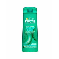 Укрепляющий шампунь Garnier Fructis Pure Fresh, кокосовая вода (300 мл) цена и информация | Шампуни | kaup24.ee