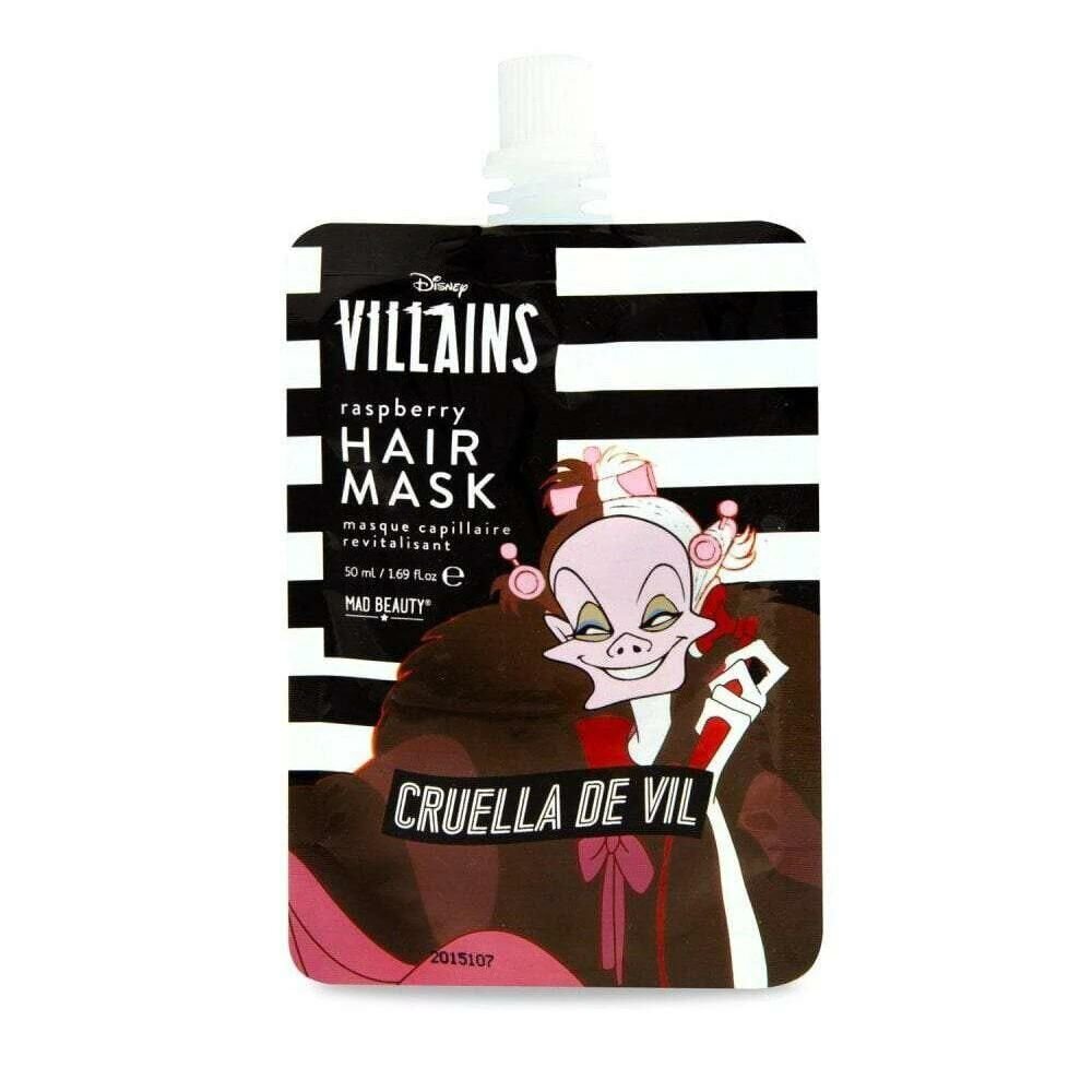 Juuksemask Mad Beauty Disney Villains Cruella Vitaalsust taastav (50 ml) цена и информация | Maskid, õlid, seerumid | kaup24.ee